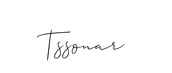 Best and Professional Signature Style for Tssonar. Allison_Script Best Signature Style Collection. Tssonar signature style 2 images and pictures png