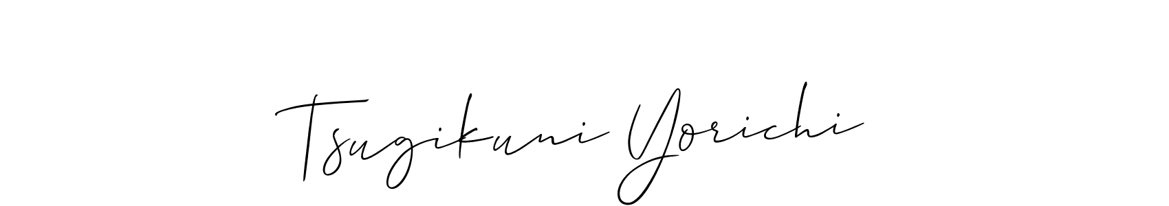 Tsugikuni Yorichi stylish signature style. Best Handwritten Sign (Allison_Script) for my name. Handwritten Signature Collection Ideas for my name Tsugikuni Yorichi. Tsugikuni Yorichi signature style 2 images and pictures png