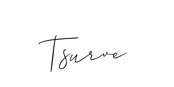 You should practise on your own different ways (Allison_Script) to write your name (Tsurve) in signature. don't let someone else do it for you. Tsurve signature style 2 images and pictures png