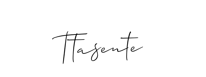 How to Draw Ttasente signature style? Allison_Script is a latest design signature styles for name Ttasente. Ttasente signature style 2 images and pictures png