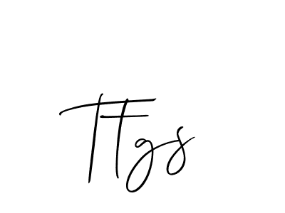 You should practise on your own different ways (Allison_Script) to write your name (Ttgs) in signature. don't let someone else do it for you. Ttgs signature style 2 images and pictures png