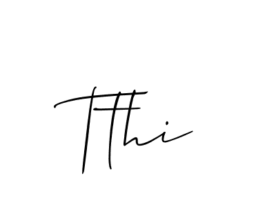 Also we have Tthi name is the best signature style. Create professional handwritten signature collection using Allison_Script autograph style. Tthi signature style 2 images and pictures png