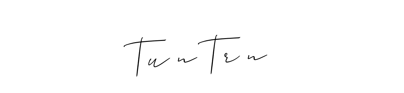 Make a beautiful signature design for name Tuấn Trần. Use this online signature maker to create a handwritten signature for free. Tuấn Trần signature style 2 images and pictures png