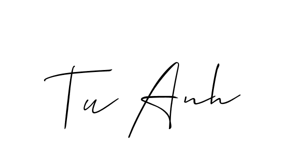 Check out images of Autograph of Tu Anh name. Actor Tu Anh Signature Style. Allison_Script is a professional sign style online. Tu Anh signature style 2 images and pictures png