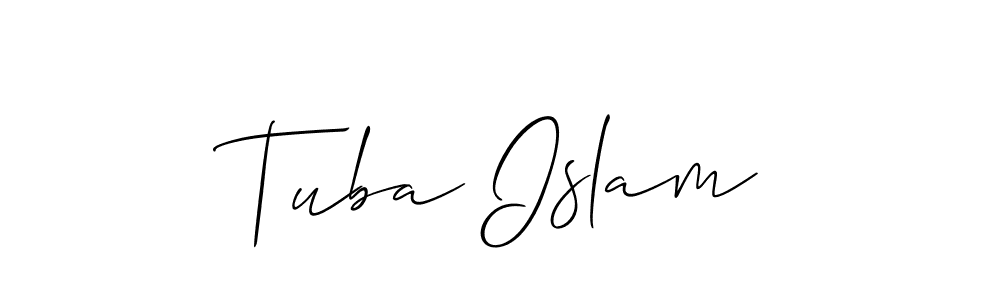 Here are the top 10 professional signature styles for the name Tuba Islam. These are the best autograph styles you can use for your name. Tuba Islam signature style 2 images and pictures png