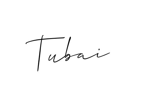 Best and Professional Signature Style for Tubai. Allison_Script Best Signature Style Collection. Tubai signature style 2 images and pictures png