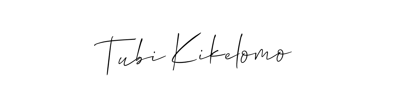 Make a beautiful signature design for name Tubi Kikelomo. Use this online signature maker to create a handwritten signature for free. Tubi Kikelomo signature style 2 images and pictures png