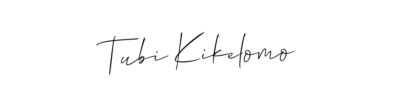 Make a beautiful signature design for name Tubi Kikelomo. Use this online signature maker to create a handwritten signature for free. Tubi Kikelomo signature style 2 images and pictures png