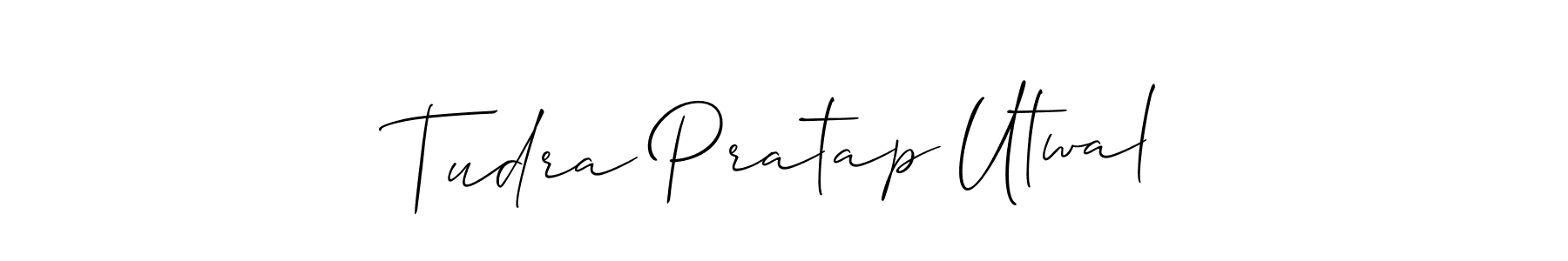 Here are the top 10 professional signature styles for the name Tudra Pratap Utwal. These are the best autograph styles you can use for your name. Tudra Pratap Utwal signature style 2 images and pictures png