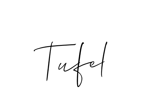 It looks lik you need a new signature style for name Tufel. Design unique handwritten (Allison_Script) signature with our free signature maker in just a few clicks. Tufel signature style 2 images and pictures png