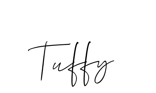 It looks lik you need a new signature style for name Tuffy. Design unique handwritten (Allison_Script) signature with our free signature maker in just a few clicks. Tuffy signature style 2 images and pictures png