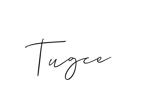 Also we have Tugce name is the best signature style. Create professional handwritten signature collection using Allison_Script autograph style. Tugce signature style 2 images and pictures png