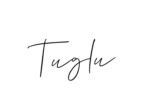 Allison_Script is a professional signature style that is perfect for those who want to add a touch of class to their signature. It is also a great choice for those who want to make their signature more unique. Get Tuglu name to fancy signature for free. Tuglu signature style 2 images and pictures png