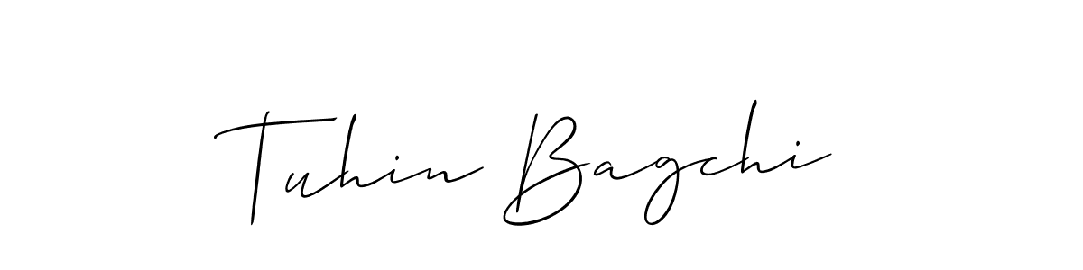 Once you've used our free online signature maker to create your best signature Allison_Script style, it's time to enjoy all of the benefits that Tuhin Bagchi name signing documents. Tuhin Bagchi signature style 2 images and pictures png