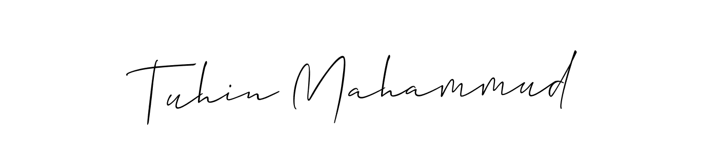 if you are searching for the best signature style for your name Tuhin Mahammud. so please give up your signature search. here we have designed multiple signature styles  using Allison_Script. Tuhin Mahammud signature style 2 images and pictures png