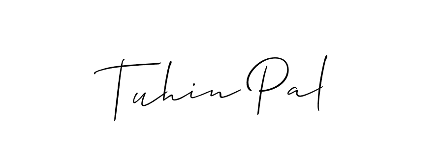 if you are searching for the best signature style for your name Tuhin Pal. so please give up your signature search. here we have designed multiple signature styles  using Allison_Script. Tuhin Pal signature style 2 images and pictures png