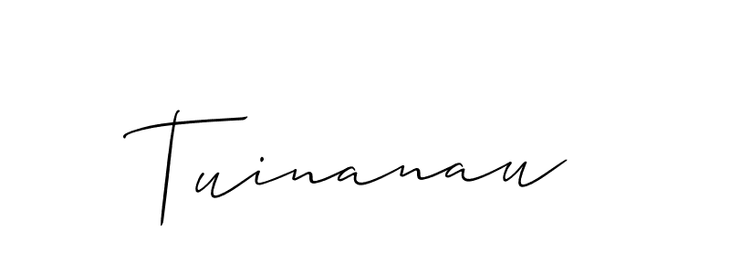 How to Draw Tuinanau signature style? Allison_Script is a latest design signature styles for name Tuinanau. Tuinanau signature style 2 images and pictures png