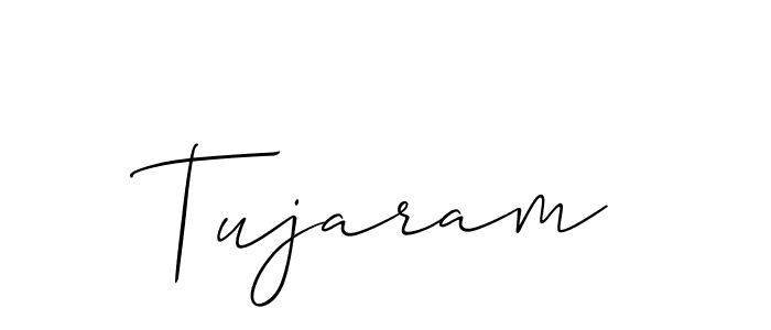 How to make Tujaram name signature. Use Allison_Script style for creating short signs online. This is the latest handwritten sign. Tujaram signature style 2 images and pictures png
