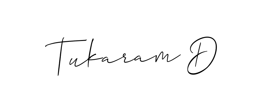 Best and Professional Signature Style for Tukaram D. Allison_Script Best Signature Style Collection. Tukaram D signature style 2 images and pictures png