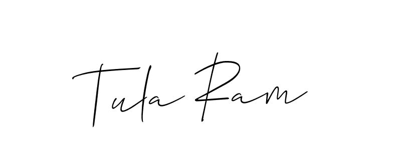 Here are the top 10 professional signature styles for the name Tula Ram. These are the best autograph styles you can use for your name. Tula Ram signature style 2 images and pictures png