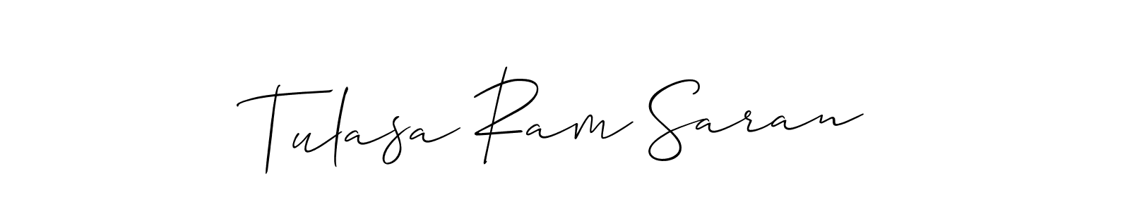 Once you've used our free online signature maker to create your best signature Allison_Script style, it's time to enjoy all of the benefits that Tulasa Ram Saran name signing documents. Tulasa Ram Saran signature style 2 images and pictures png