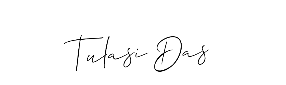 How to make Tulasi Das signature? Allison_Script is a professional autograph style. Create handwritten signature for Tulasi Das name. Tulasi Das signature style 2 images and pictures png