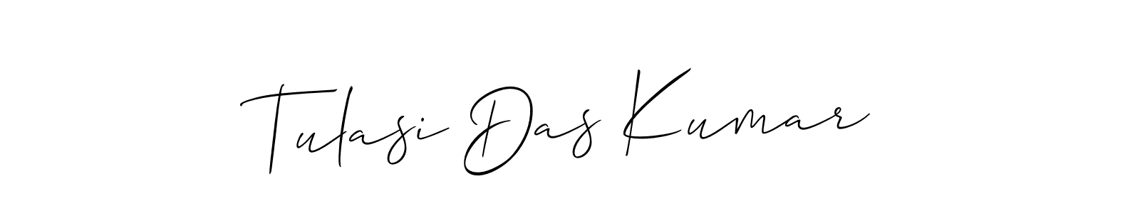 Tulasi Das Kumar stylish signature style. Best Handwritten Sign (Allison_Script) for my name. Handwritten Signature Collection Ideas for my name Tulasi Das Kumar. Tulasi Das Kumar signature style 2 images and pictures png