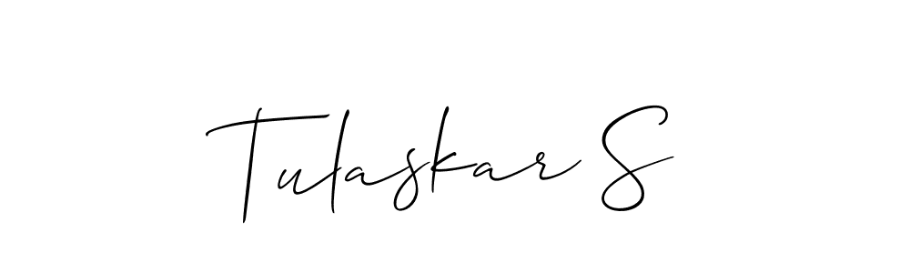Here are the top 10 professional signature styles for the name Tulaskar S. These are the best autograph styles you can use for your name. Tulaskar S signature style 2 images and pictures png