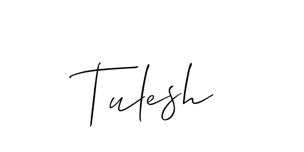 This is the best signature style for the Tulesh name. Also you like these signature font (Allison_Script). Mix name signature. Tulesh signature style 2 images and pictures png