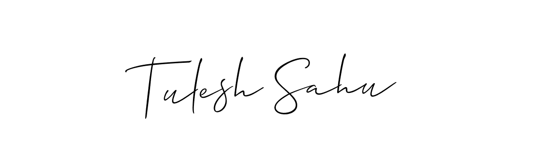 Here are the top 10 professional signature styles for the name Tulesh Sahu. These are the best autograph styles you can use for your name. Tulesh Sahu signature style 2 images and pictures png