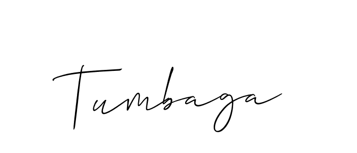 Also we have Tumbaga name is the best signature style. Create professional handwritten signature collection using Allison_Script autograph style. Tumbaga signature style 2 images and pictures png