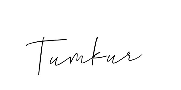 How to make Tumkur name signature. Use Allison_Script style for creating short signs online. This is the latest handwritten sign. Tumkur signature style 2 images and pictures png