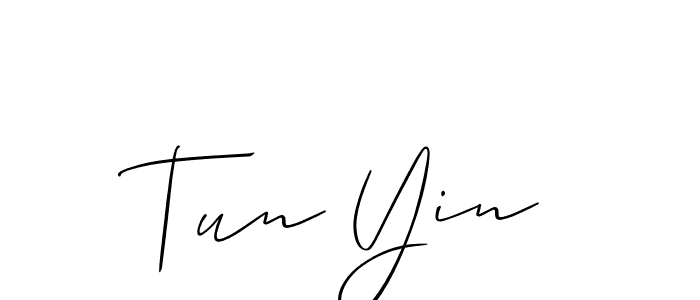 Once you've used our free online signature maker to create your best signature Allison_Script style, it's time to enjoy all of the benefits that Tun Yin name signing documents. Tun Yin signature style 2 images and pictures png