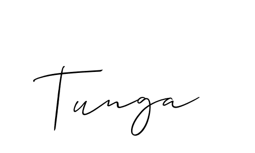 if you are searching for the best signature style for your name Tunga. so please give up your signature search. here we have designed multiple signature styles  using Allison_Script. Tunga signature style 2 images and pictures png