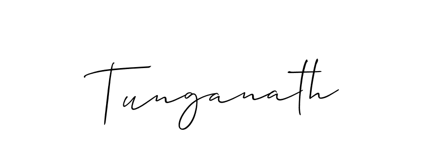 Also we have Tunganath name is the best signature style. Create professional handwritten signature collection using Allison_Script autograph style. Tunganath signature style 2 images and pictures png