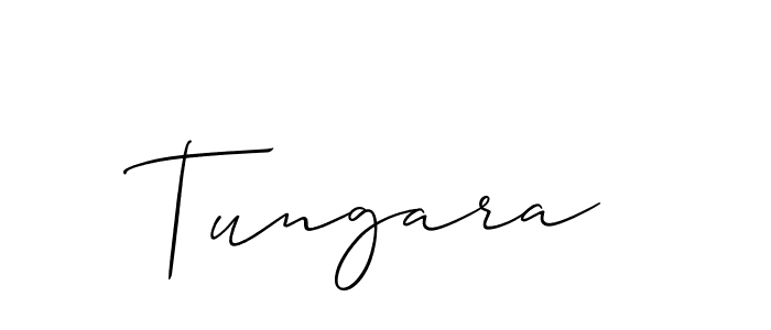 Similarly Allison_Script is the best handwritten signature design. Signature creator online .You can use it as an online autograph creator for name Tungara. Tungara signature style 2 images and pictures png