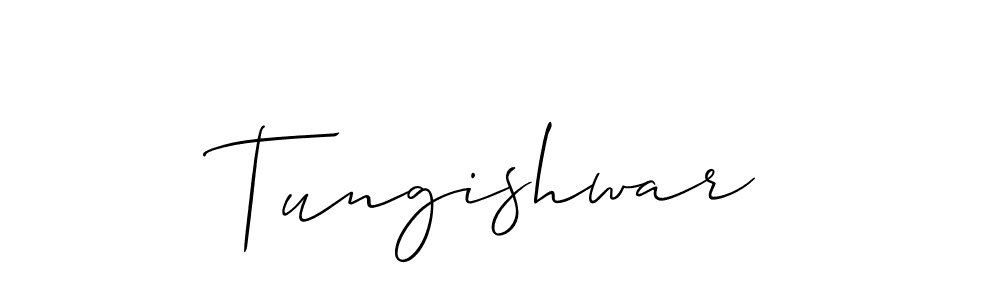 Once you've used our free online signature maker to create your best signature Allison_Script style, it's time to enjoy all of the benefits that Tungishwar name signing documents. Tungishwar signature style 2 images and pictures png