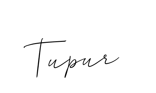How to make Tupur signature? Allison_Script is a professional autograph style. Create handwritten signature for Tupur name. Tupur signature style 2 images and pictures png
