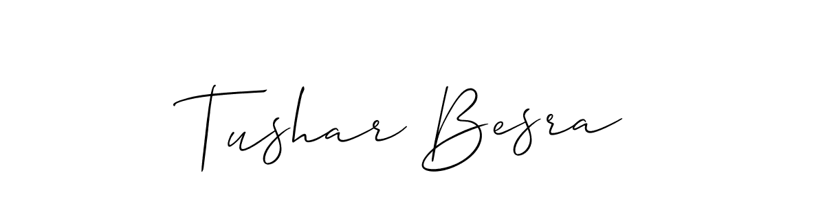 Make a beautiful signature design for name Tushar Besra. Use this online signature maker to create a handwritten signature for free. Tushar Besra signature style 2 images and pictures png