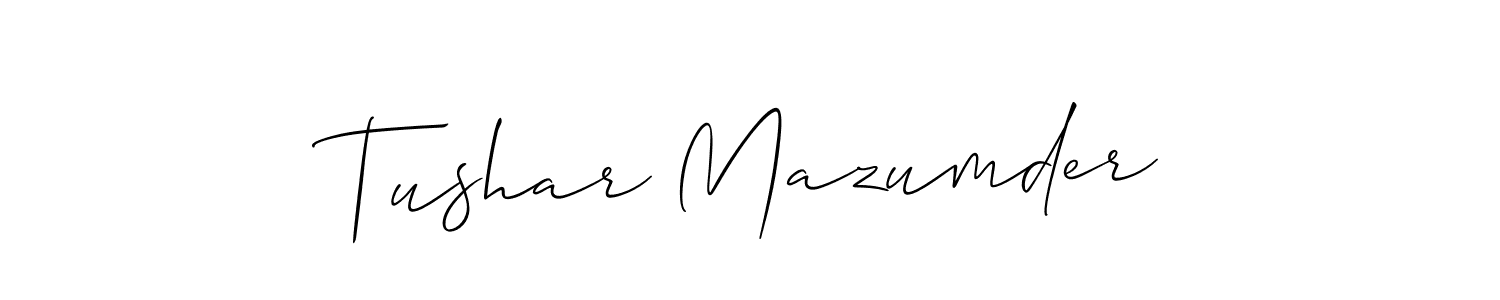 You can use this online signature creator to create a handwritten signature for the name Tushar Mazumder. This is the best online autograph maker. Tushar Mazumder signature style 2 images and pictures png