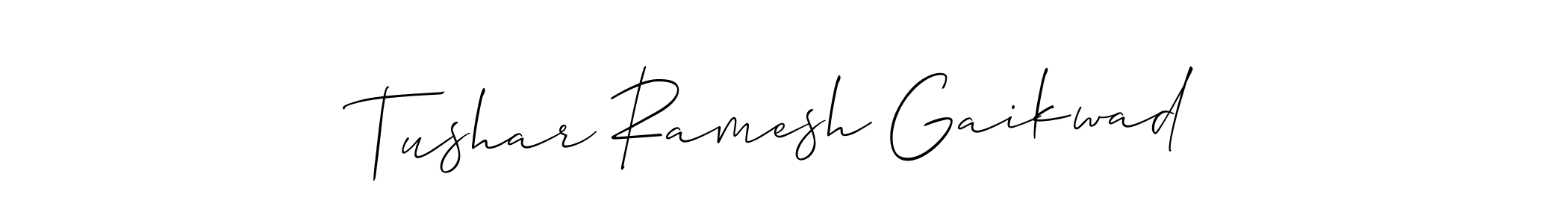 Once you've used our free online signature maker to create your best signature Allison_Script style, it's time to enjoy all of the benefits that Tushar Ramesh Gaikwad name signing documents. Tushar Ramesh Gaikwad signature style 2 images and pictures png