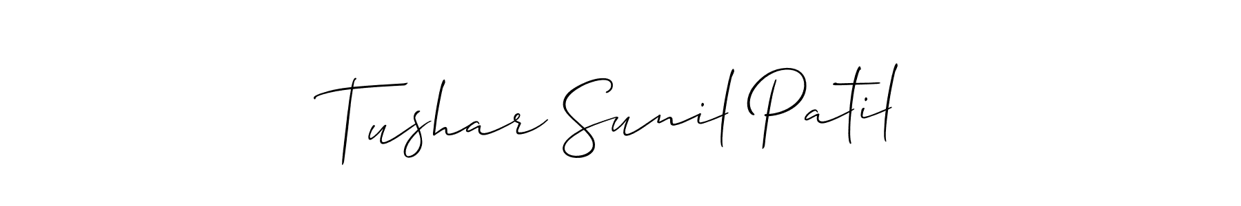 You can use this online signature creator to create a handwritten signature for the name Tushar Sunil Patil. This is the best online autograph maker. Tushar Sunil Patil signature style 2 images and pictures png