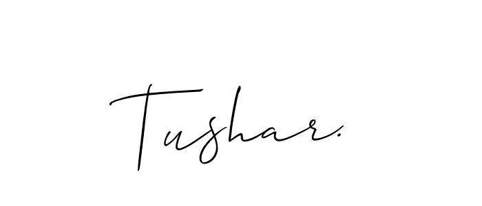 Here are the top 10 professional signature styles for the name Tushar.. These are the best autograph styles you can use for your name. Tushar. signature style 2 images and pictures png