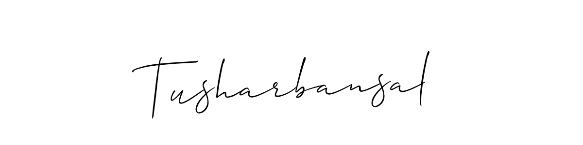 Make a beautiful signature design for name Tusharbansal. Use this online signature maker to create a handwritten signature for free. Tusharbansal signature style 2 images and pictures png