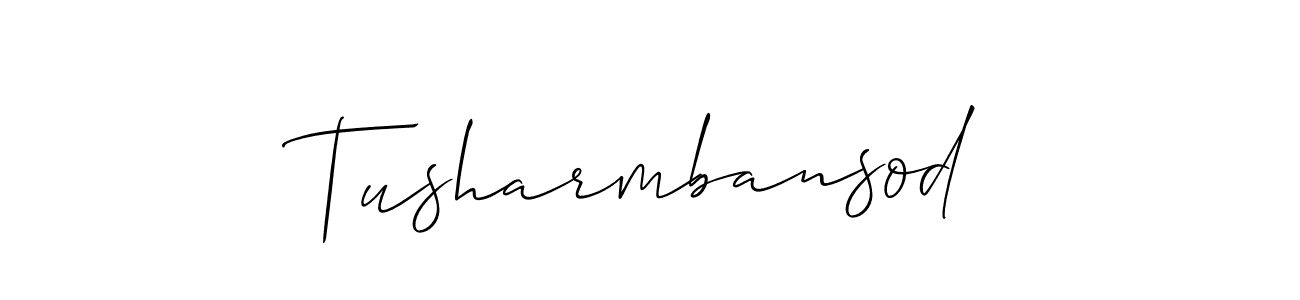 Make a beautiful signature design for name Tusharmbansod. Use this online signature maker to create a handwritten signature for free. Tusharmbansod signature style 2 images and pictures png