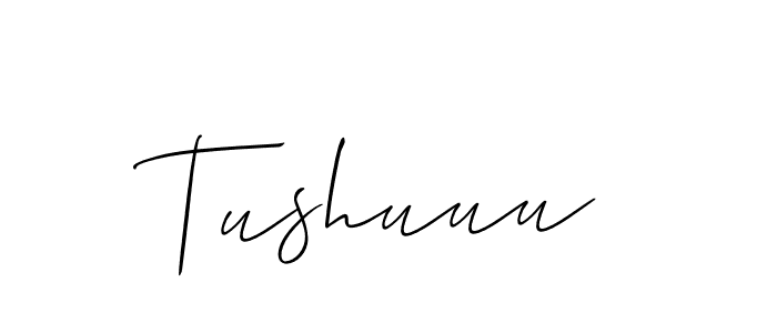 Make a beautiful signature design for name Tushuuu. With this signature (Allison_Script) style, you can create a handwritten signature for free. Tushuuu signature style 2 images and pictures png