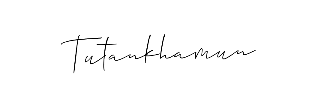 Similarly Allison_Script is the best handwritten signature design. Signature creator online .You can use it as an online autograph creator for name Tutankhamun. Tutankhamun signature style 2 images and pictures png