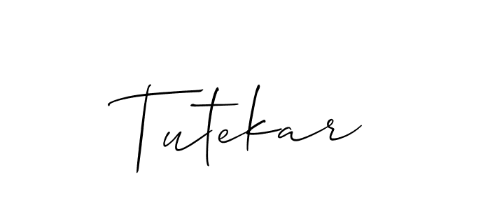 Check out images of Autograph of Tutekar name. Actor Tutekar Signature Style. Allison_Script is a professional sign style online. Tutekar signature style 2 images and pictures png