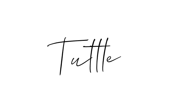 Also we have Tuttle name is the best signature style. Create professional handwritten signature collection using Allison_Script autograph style. Tuttle signature style 2 images and pictures png