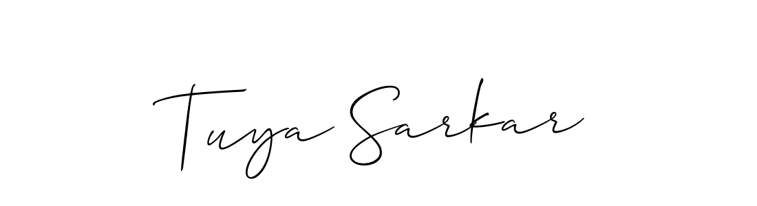 Make a beautiful signature design for name Tuya Sarkar. Use this online signature maker to create a handwritten signature for free. Tuya Sarkar signature style 2 images and pictures png